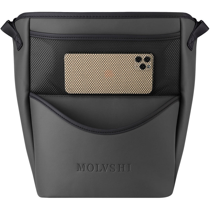 Premium Leather Car Cab Organizer
