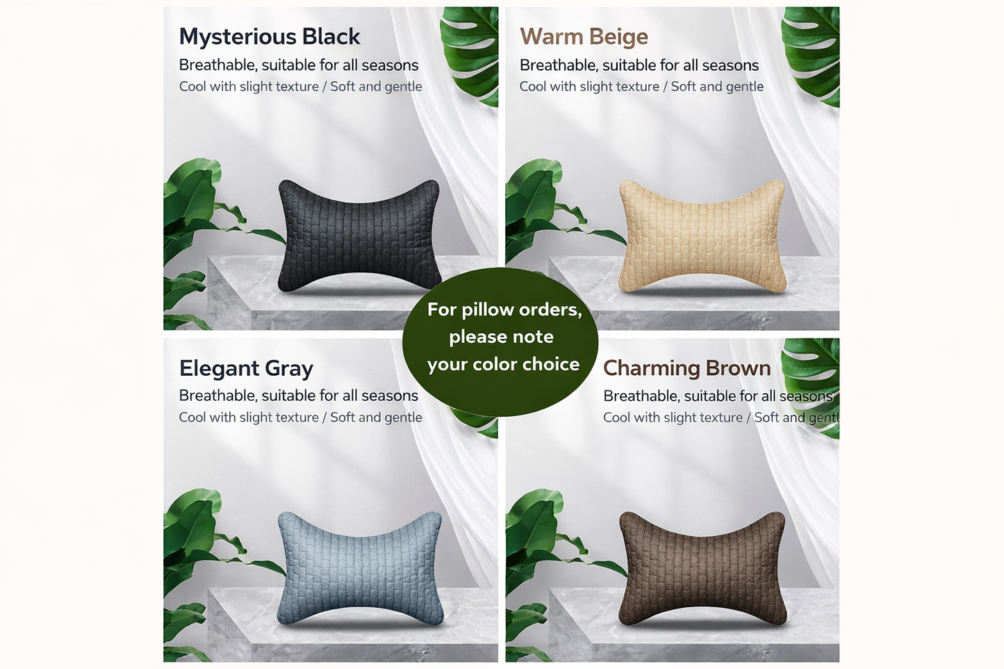 Summer Linen Comfortable Car Seat Cushions