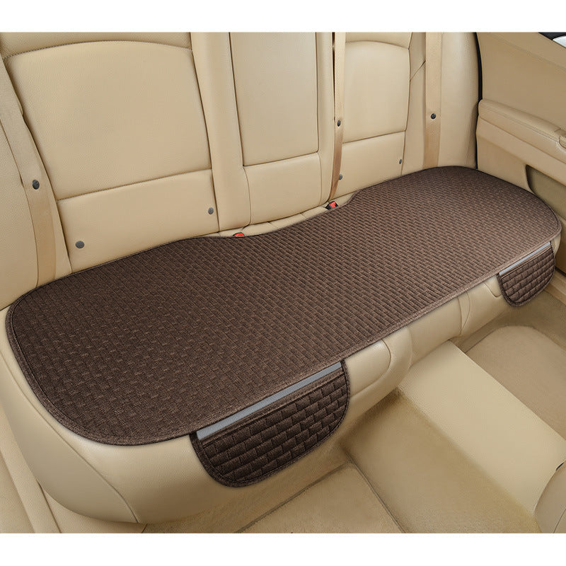 brown rear bench seat cover